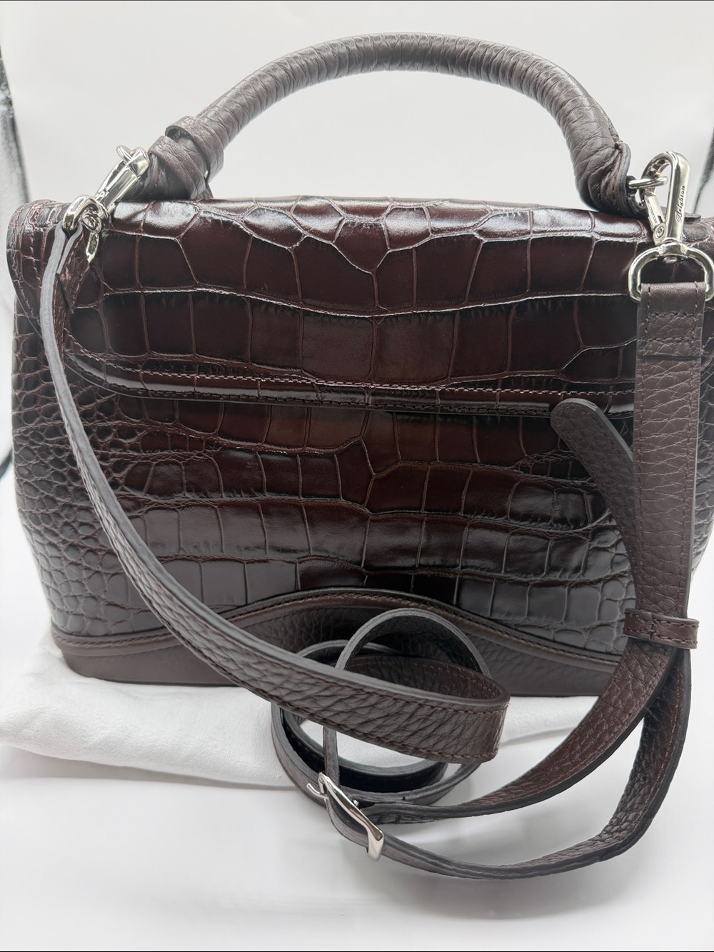 NWOT Brighton Ferrara Klara Medium Handbag with adjustable strap - Picture 6 of 15